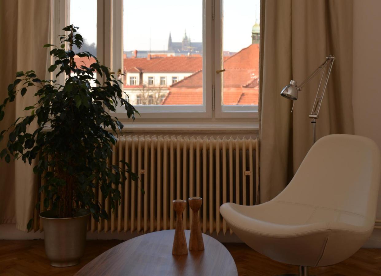 Ferienwohnung Beautiful View On The Prague Castle Close To The Centre Exterior foto